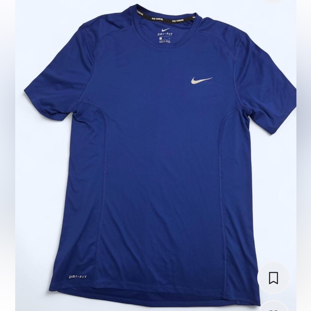 Nike Men's Short Sleeve Blue Tee